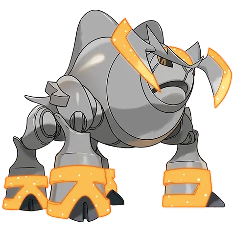 바위/에스퍼 타입 포켓몬 무쇠암석 이로치의 이미지