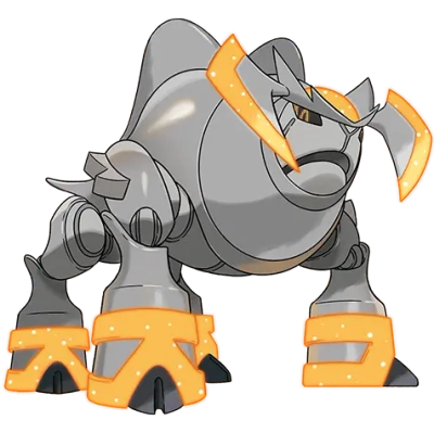 바위/에스퍼 타입 포켓몬 무쇠암석 이로치의 이미지