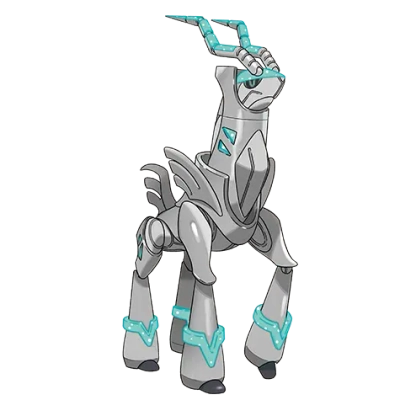 강철/에스퍼 타입 포켓몬 무쇠감투 이로치의 이미지