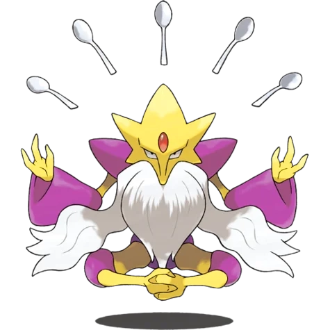 에스퍼 타입 포켓몬 메가후딘 이로치의 이미지