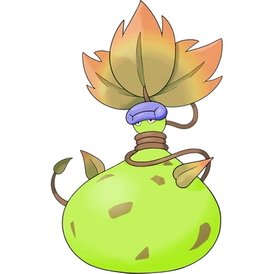 풀/독 타입 포켓몬 메가우츠보트 이로치의 이미지