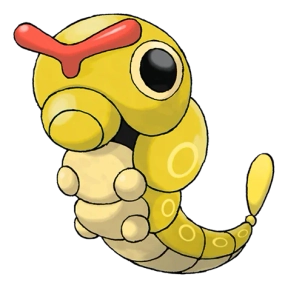벌레 타입 포켓몬 캐터피 이로치의 이미지