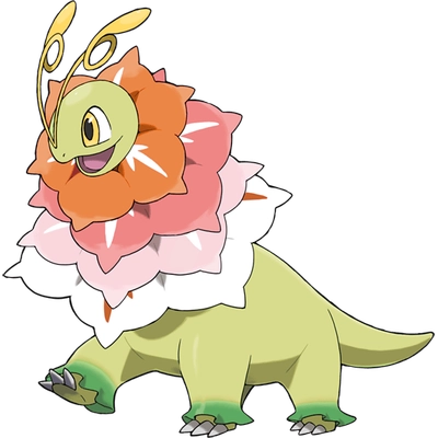 풀/페어리 타입 포켓몬 메가메가니움 이로치의 이미지