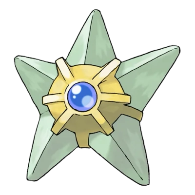 물 타입 포켓몬 별가사리 이로치의 이미지