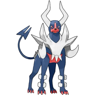 악/불꽃 타입 포켓몬 메가헬가 이로치의 이미지