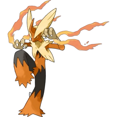 불꽃/격투 타입 포켓몬 메가번치코 이로치의 이미지