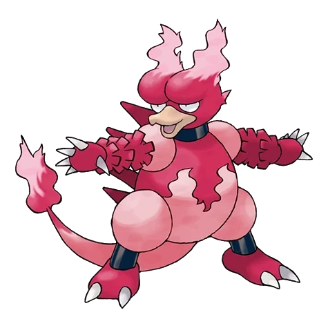 불꽃 타입 포켓몬 마그마 이로치의 이미지