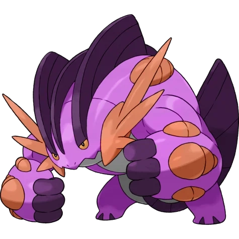 물/땅 타입 포켓몬 메가대짱이 이로치의 이미지