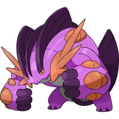 물/땅 타입 포켓몬 메가대짱이 이로치의 이미지