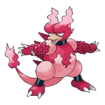 불꽃 타입 포켓몬 마그마 이로치의 이미지