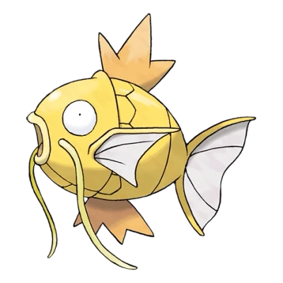 물 타입 포켓몬 잉어킹 이로치의 이미지