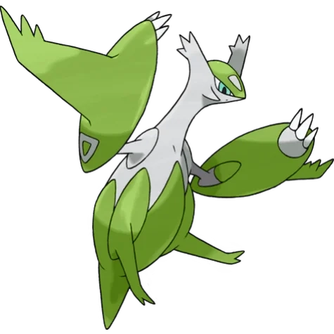 드래곤/에스퍼 타입 포켓몬 메가라티아스 이로치의 이미지