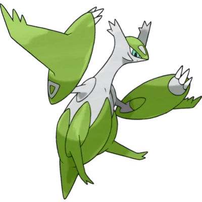 드래곤/에스퍼 타입 포켓몬 메가라티아스 이로치의 이미지