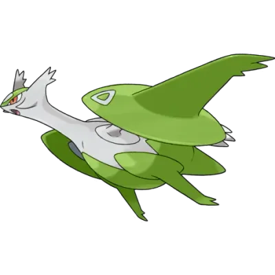 드래곤/에스퍼 타입 포켓몬 메가라티오스 이로치의 이미지