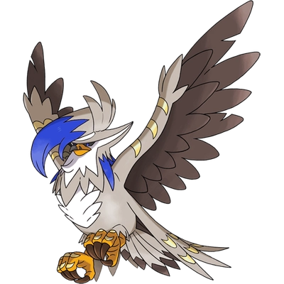 격투/비행 타입 포켓몬 메가찌르호크 이로치의 이미지