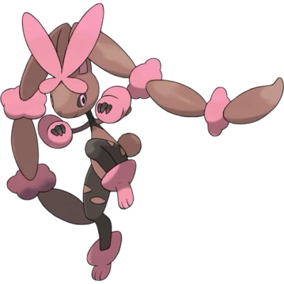 노말/격투 타입 포켓몬 메가이어롭 이로치의 이미지