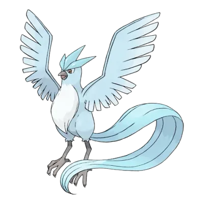 얼음/비행 타입 포켓몬 프리져 이로치의 이미지