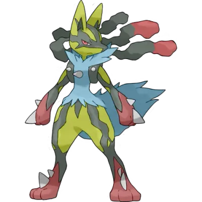 격투/강철 타입 포켓몬 메가루카리오 이로치의 이미지