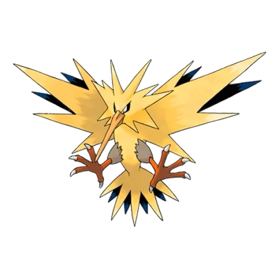 전기/비행 타입 포켓몬 썬더 이로치의 이미지