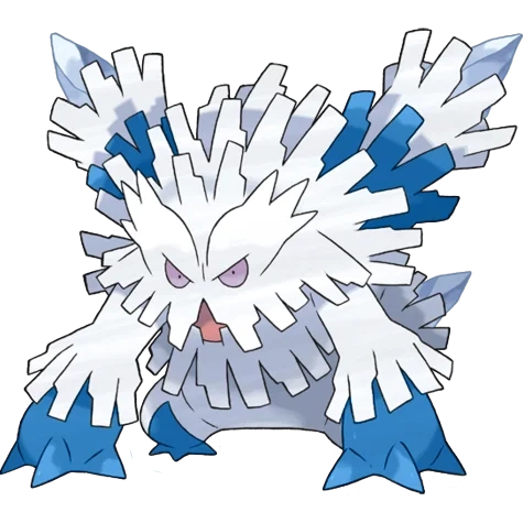 풀/얼음 타입 포켓몬 메가눈설왕 이로치의 이미지