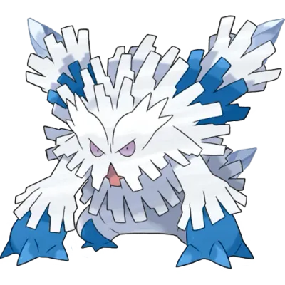 풀/얼음 타입 포켓몬 메가눈설왕 이로치의 이미지