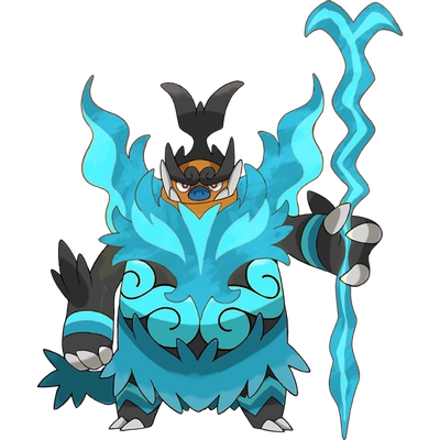 불꽃/격투 타입 포켓몬 메가염무왕 이로치의 이미지
