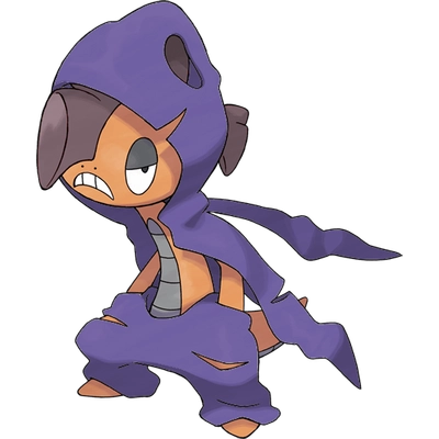 악/격투 타입 포켓몬 메가곤율거니 이로치의 이미지