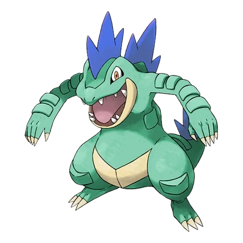 물 타입 포켓몬 장크로다일 이로치의 이미지