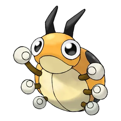벌레/비행 타입 포켓몬 레디바 이로치의 이미지