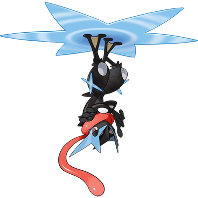 물/악 타입 포켓몬 메가개굴닌자 이로치의 이미지