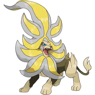 불꽃/노말 타입 포켓몬 메가화염레오 이로치의 이미지