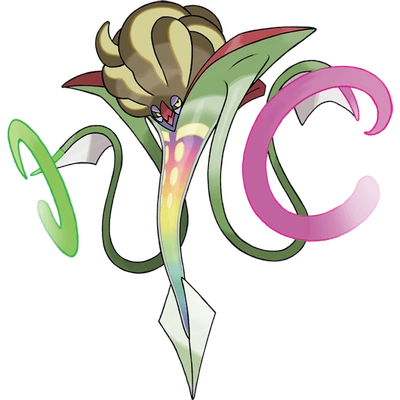 악/에스퍼 타입 포켓몬 메가칼라마네로 이로치의 이미지