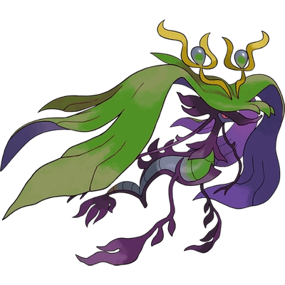 독/드래곤 타입 포켓몬 메가드래캄 이로치의 이미지