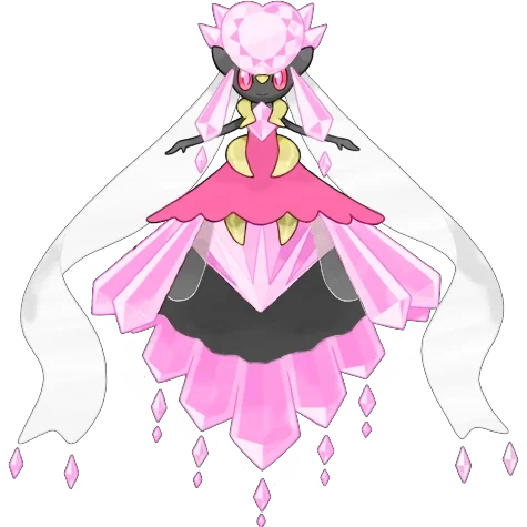 바위/페어리 타입 포켓몬 메가디안시 이로치의 이미지