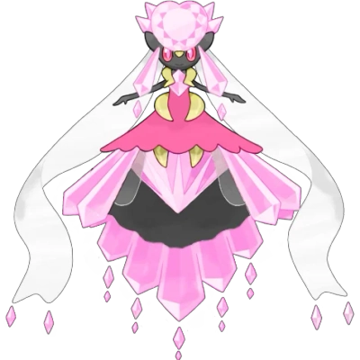 바위/페어리 타입 포켓몬 메가디안시 이로치의 이미지