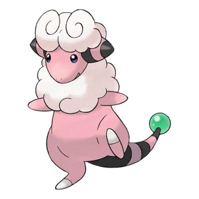 전기 타입 포켓몬 보송송 이로치의 이미지