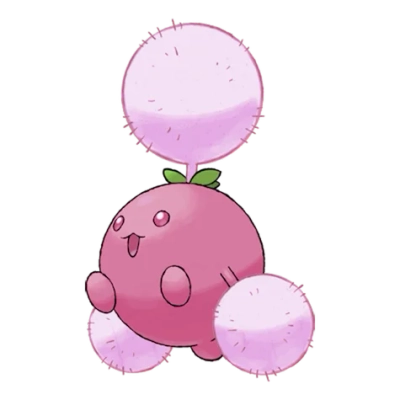 풀/비행 타입 포켓몬 솜솜코 이로치의 이미지