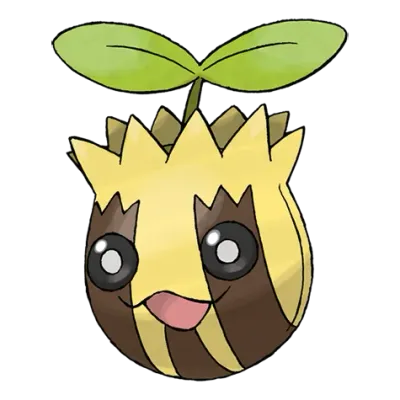 풀 타입 포켓몬 해너츠 이로치의 이미지