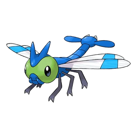 벌레/비행 타입 포켓몬 왕자리 이로치의 이미지