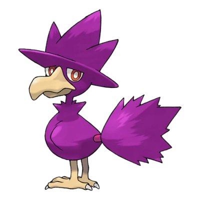 악/비행 타입 포켓몬 니로우 이로치의 이미지