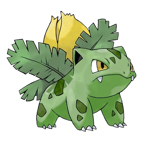 풀/독 타입 포켓몬 이상해풀 이로치의 이미지