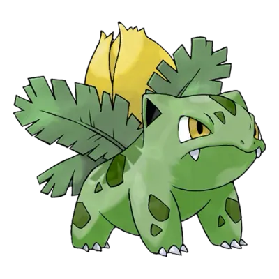 풀/독 타입 포켓몬 이상해풀 이로치의 이미지