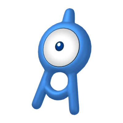 에스퍼 타입 포켓몬 안농 이로치의 이미지