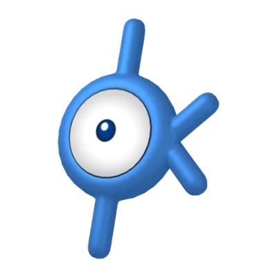 에스퍼 타입 포켓몬 안농 이로치의 이미지