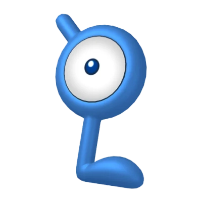 에스퍼 타입 포켓몬 안농 이로치의 이미지