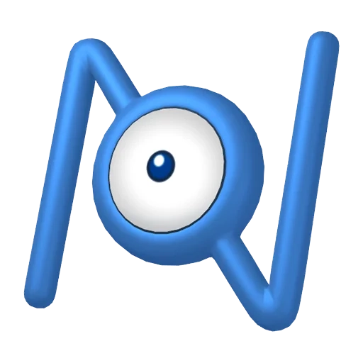 에스퍼 타입 포켓몬 안농 이로치의 이미지