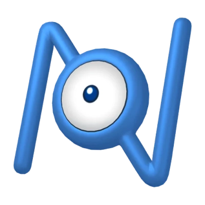 에스퍼 타입 포켓몬 안농 이로치의 이미지