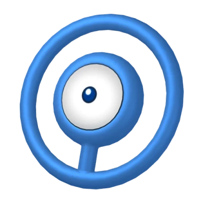 에스퍼 타입 포켓몬 안농 이로치의 이미지