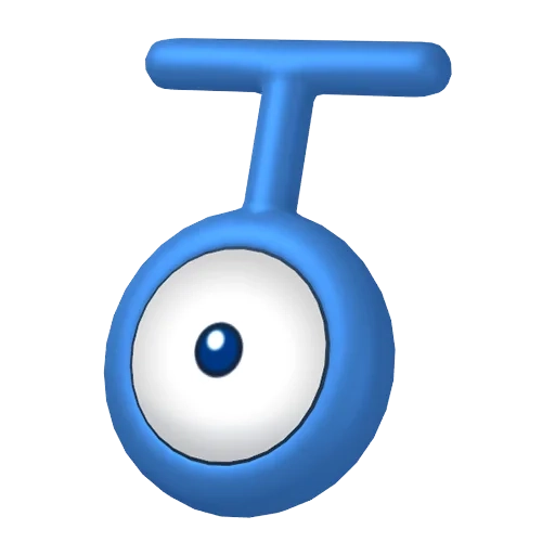 에스퍼 타입 포켓몬 안농 이로치의 이미지