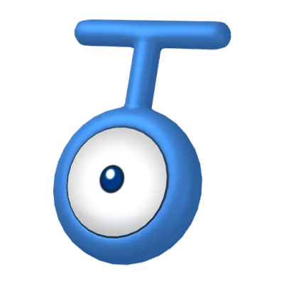 에스퍼 타입 포켓몬 안농 이로치의 이미지